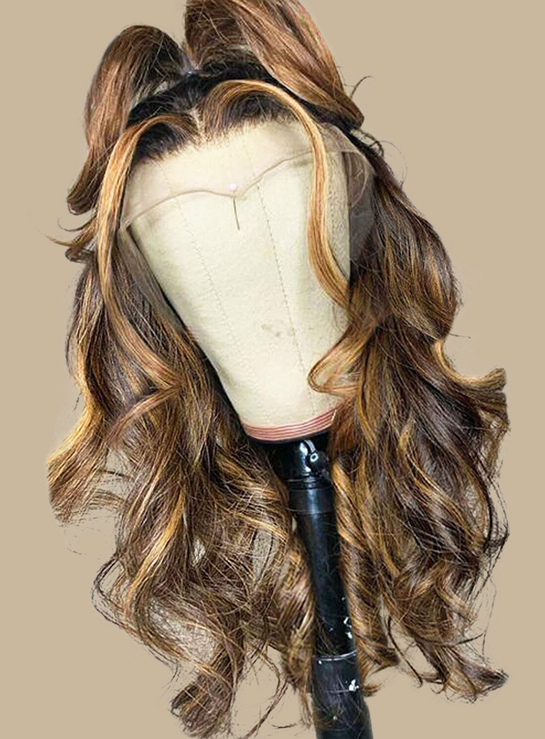 p4/27 highlight honey blonde wig