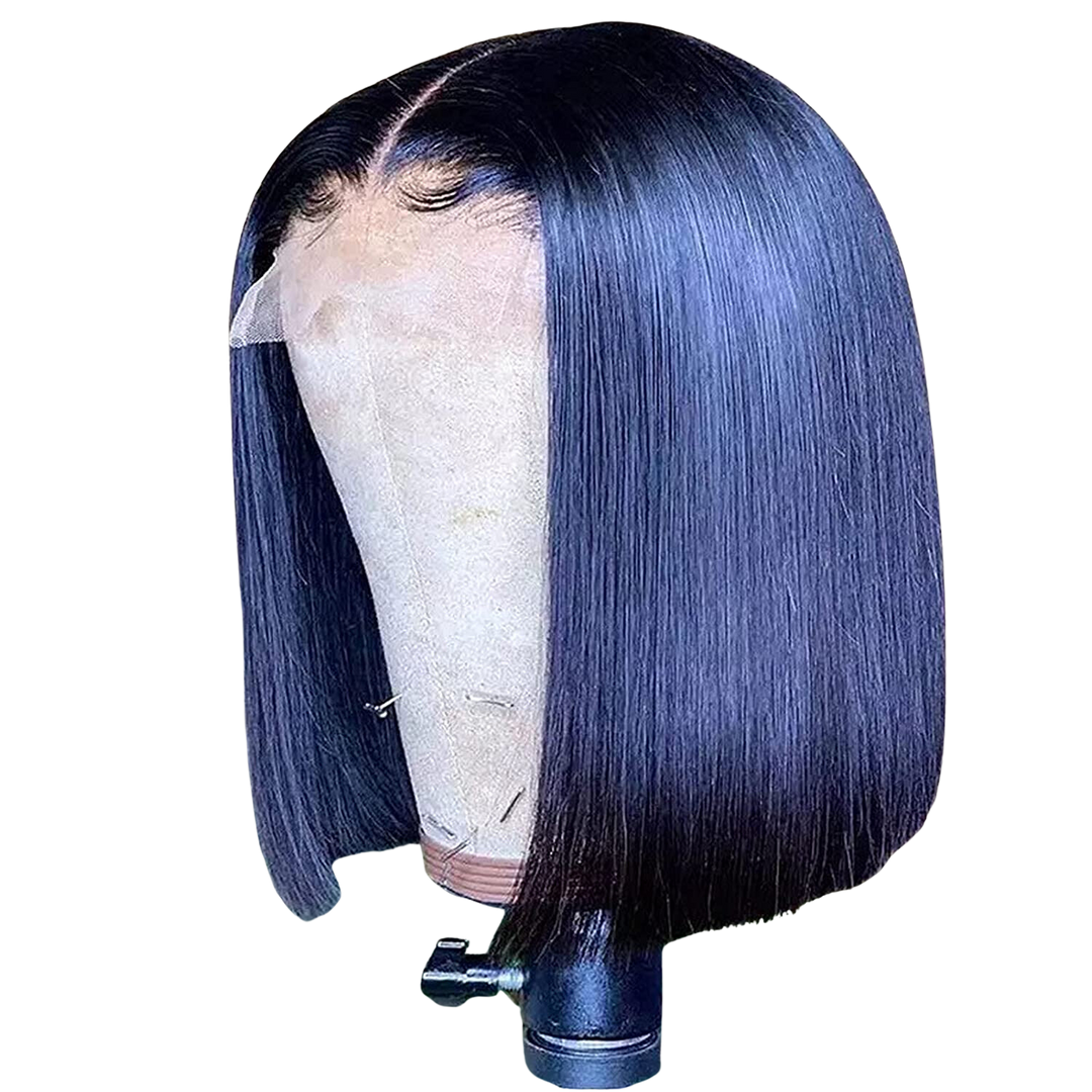 Dark blue bob wig