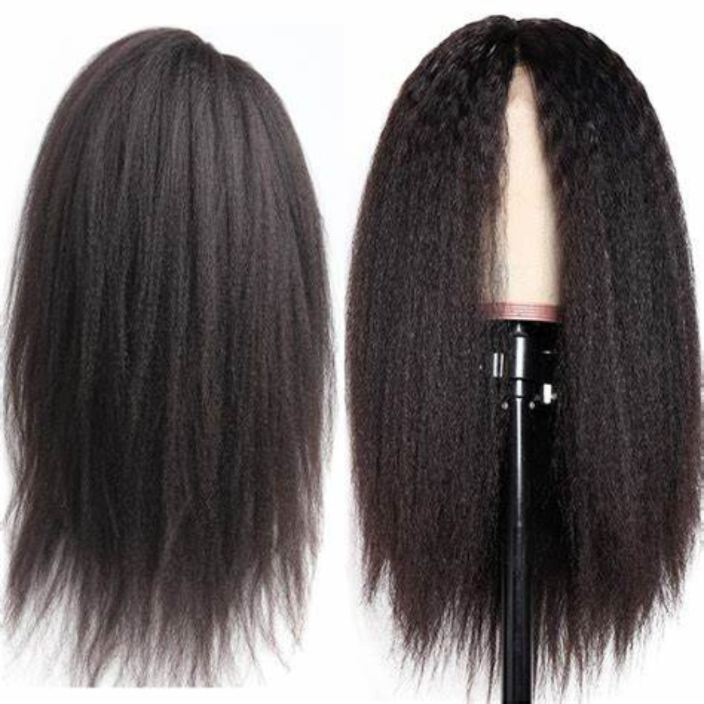 kinky straight wig