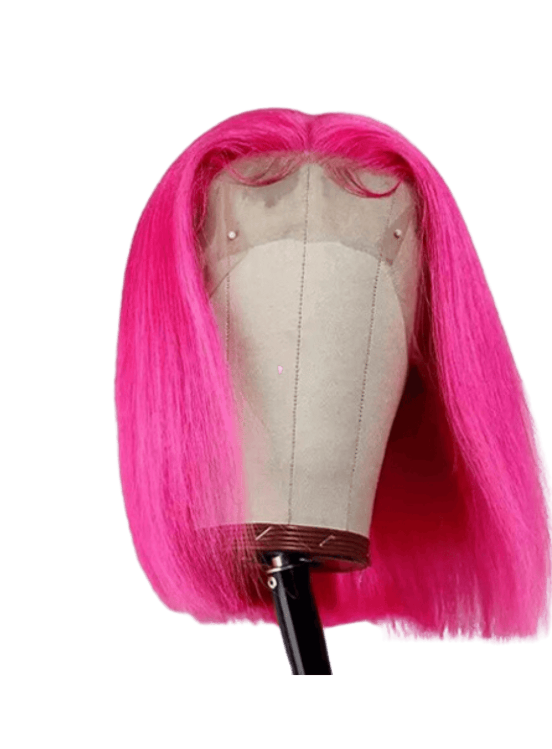 Pink Straight Bob Wig