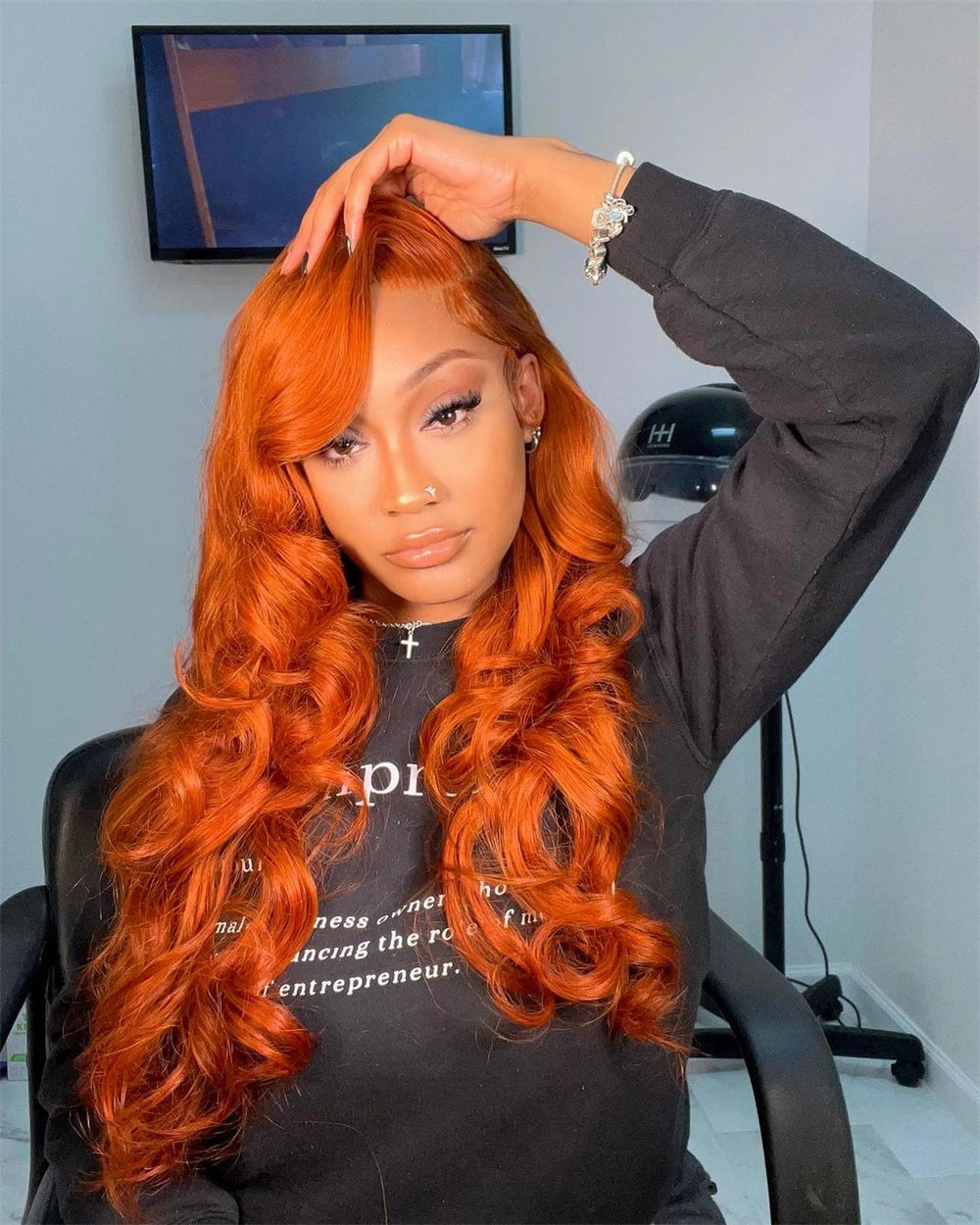 Body Wave Ginger Lace Wig