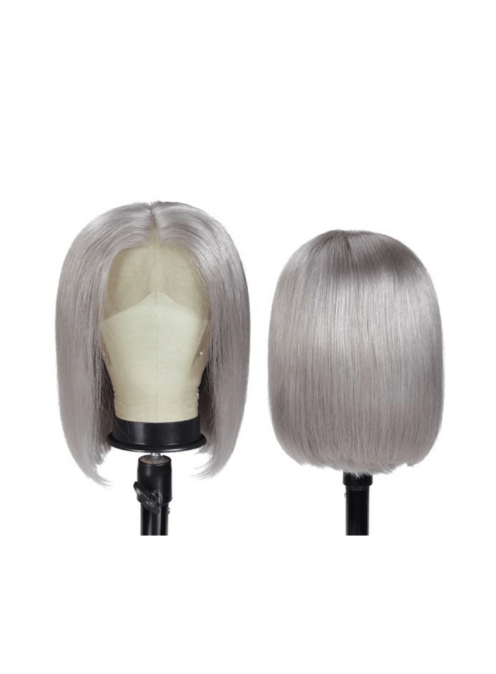 Grey BoB Wig 