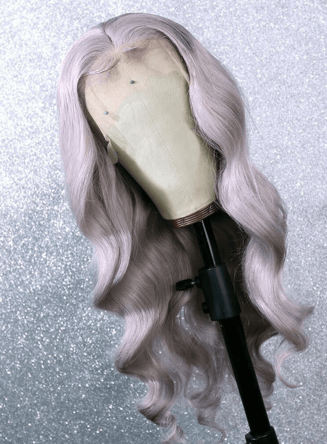 Silver Lace Wig