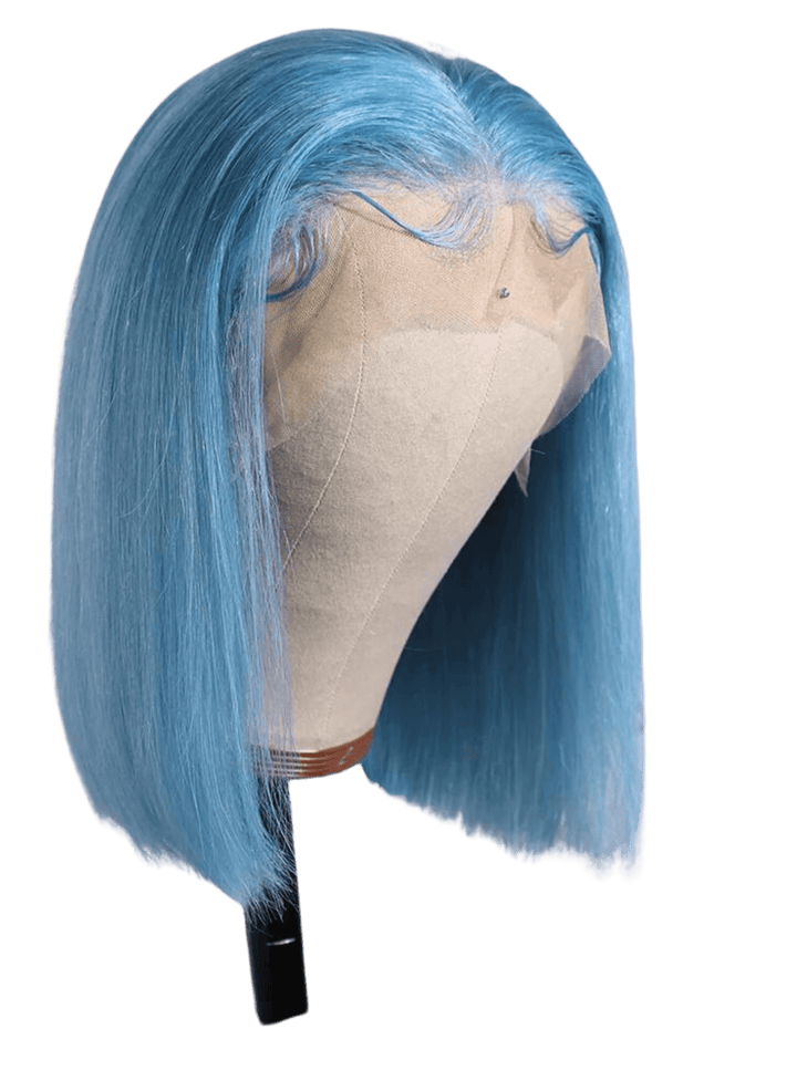 13x4 Blue  BoB Wig - Lengths By Rihze' Qire