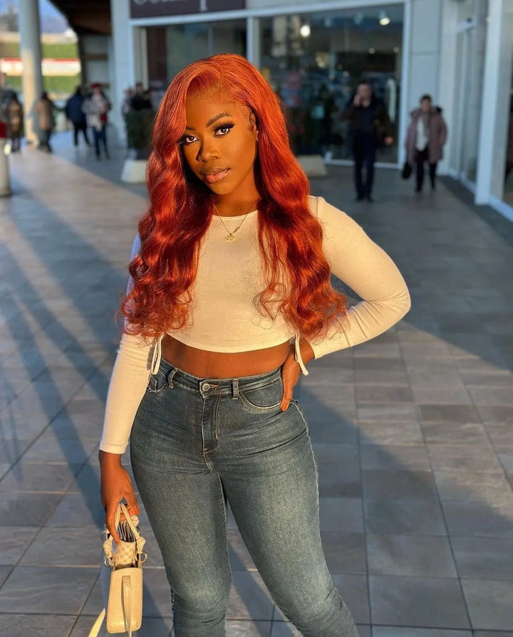 Body Wave Ginger Lace Wig