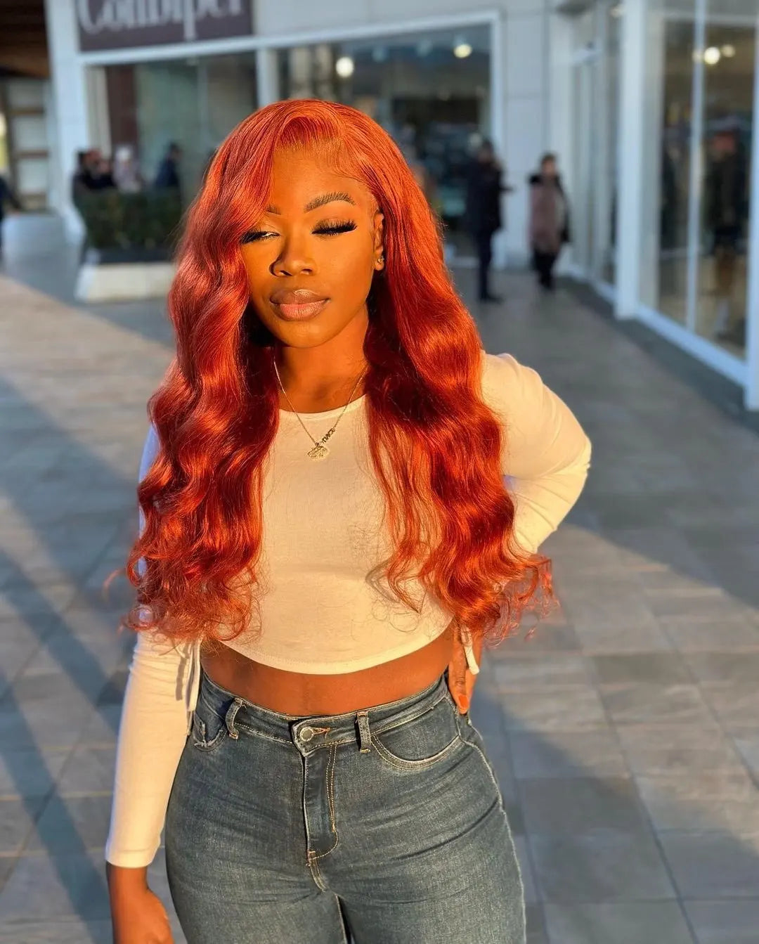 Body Wave Ginger Lace Wig