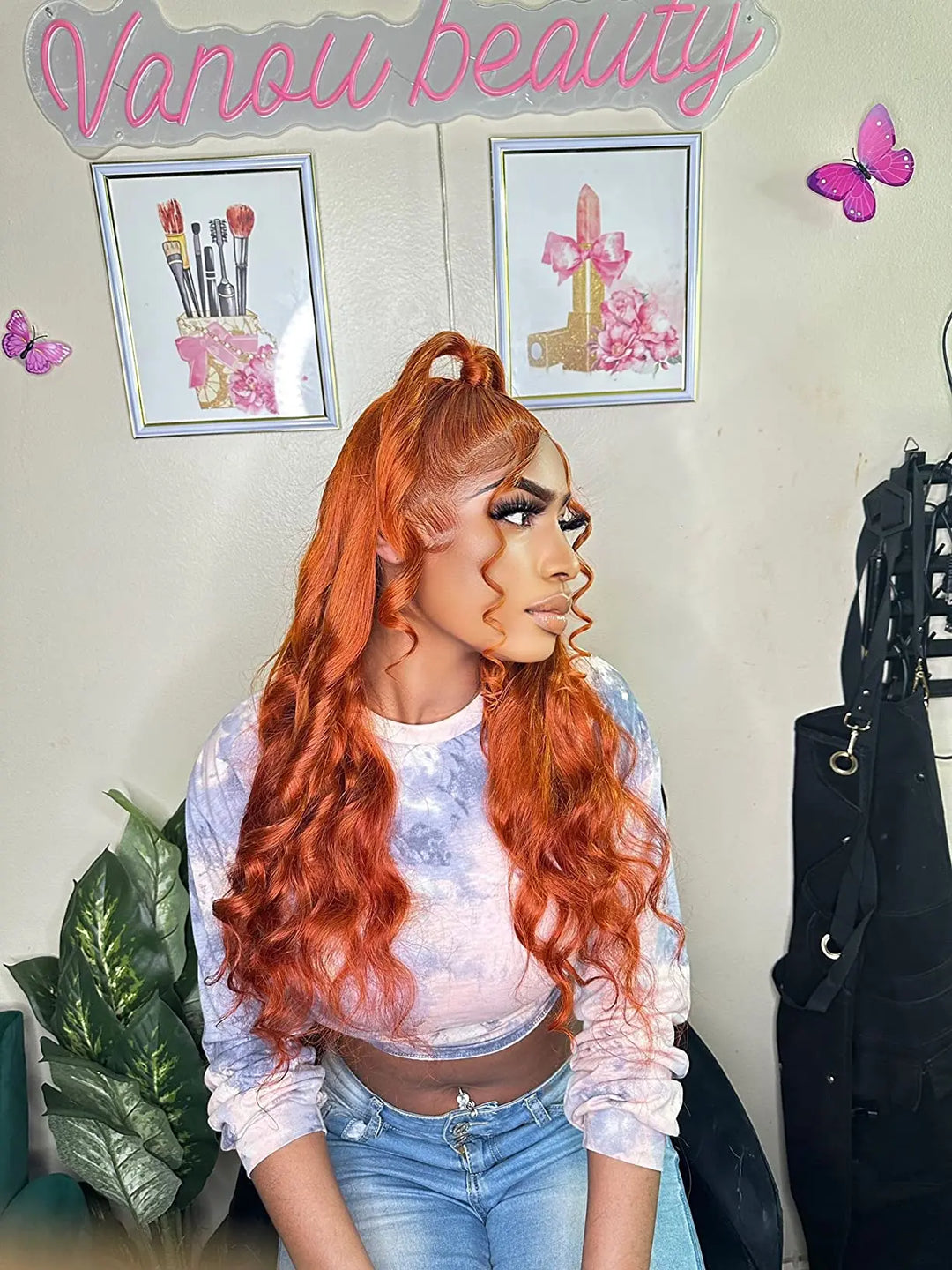 Body Wave Ginger Lace Wig