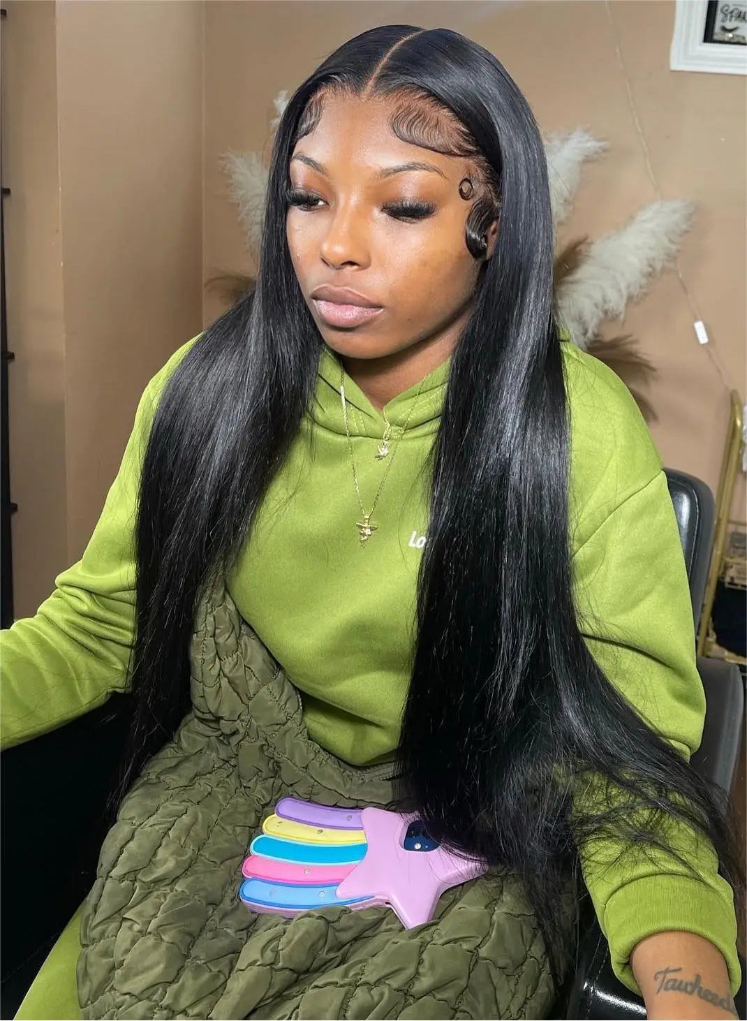 Straight Lace Wig