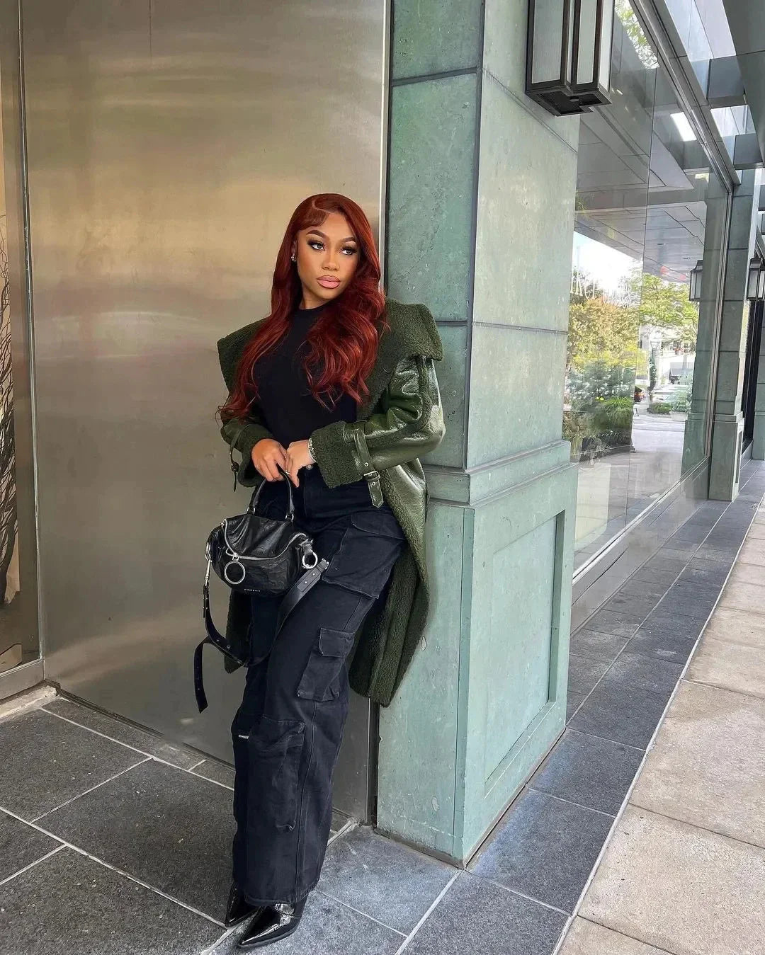 13x4 Reddish Brown Body Wave Wig