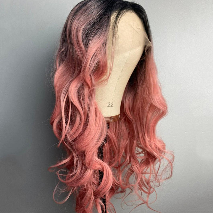 Pink Ombre Lace Wig 