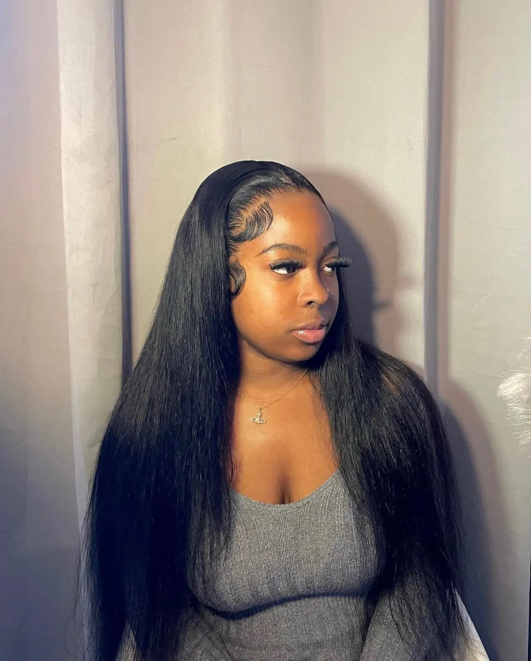 Straight Lace Wig