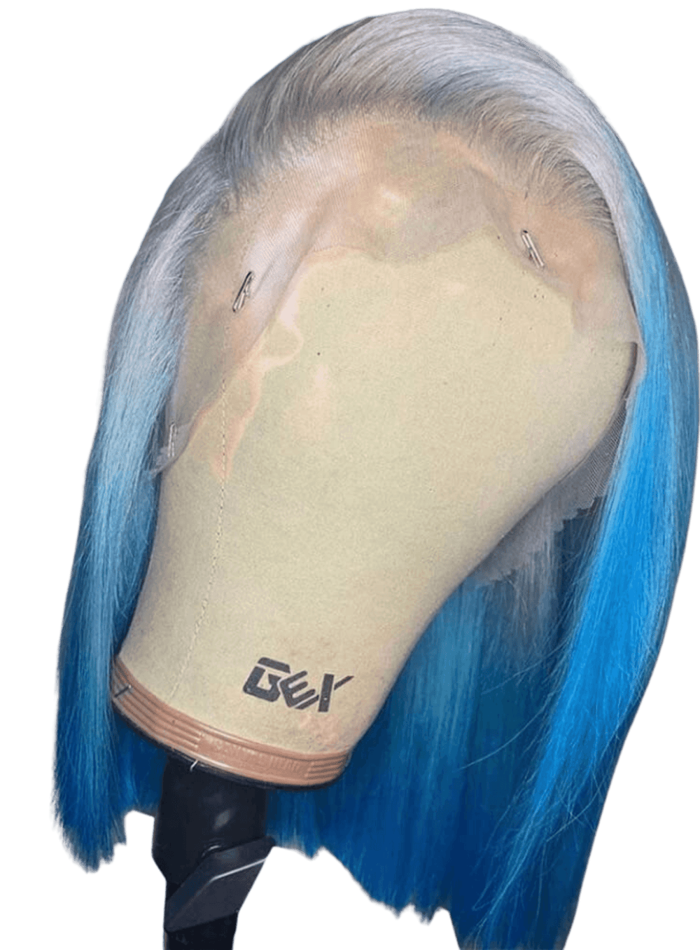 silver  Ombre Wig