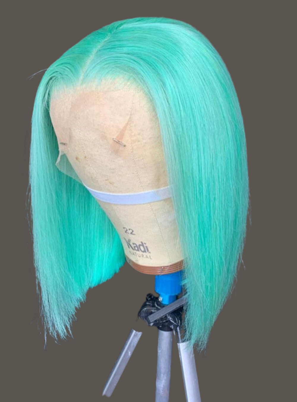 13x4 mint green wig
