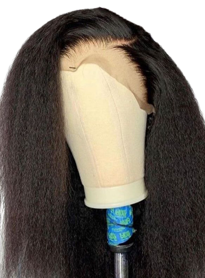 glueless straight human hair wig