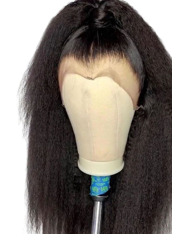 13x6 kinky straight lace wig