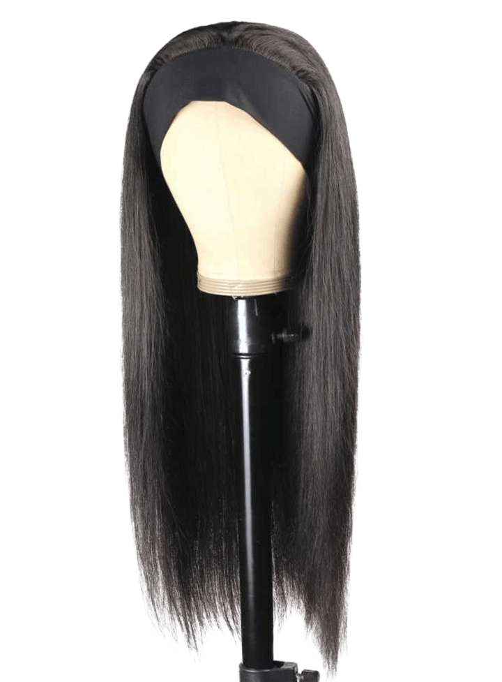 bone Straight Headband Wig