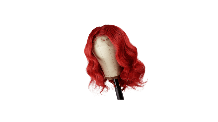 Red Bob Body Wave Wig 