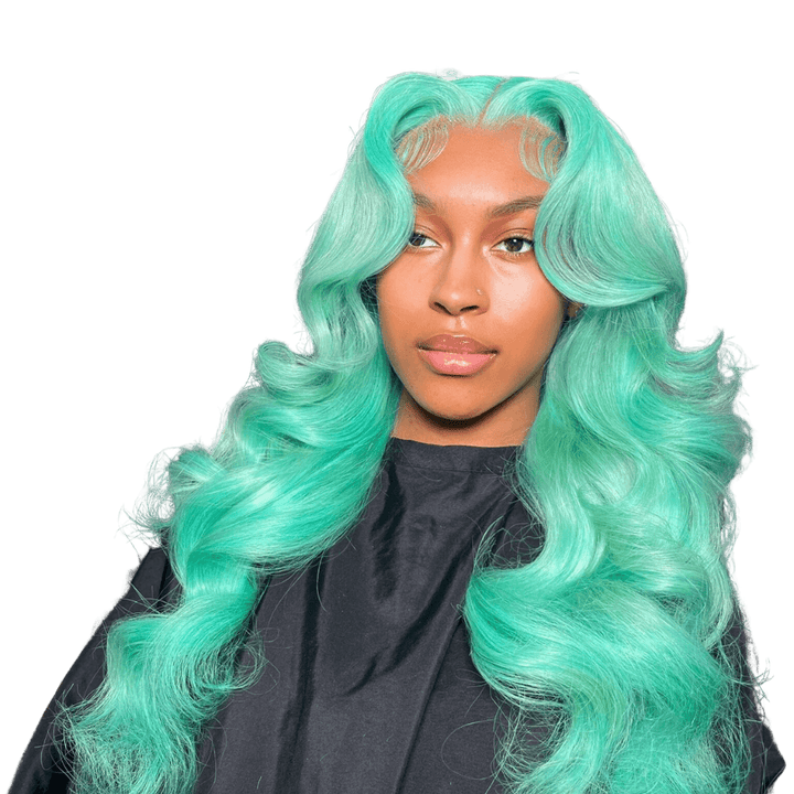 Mint Green Wig 