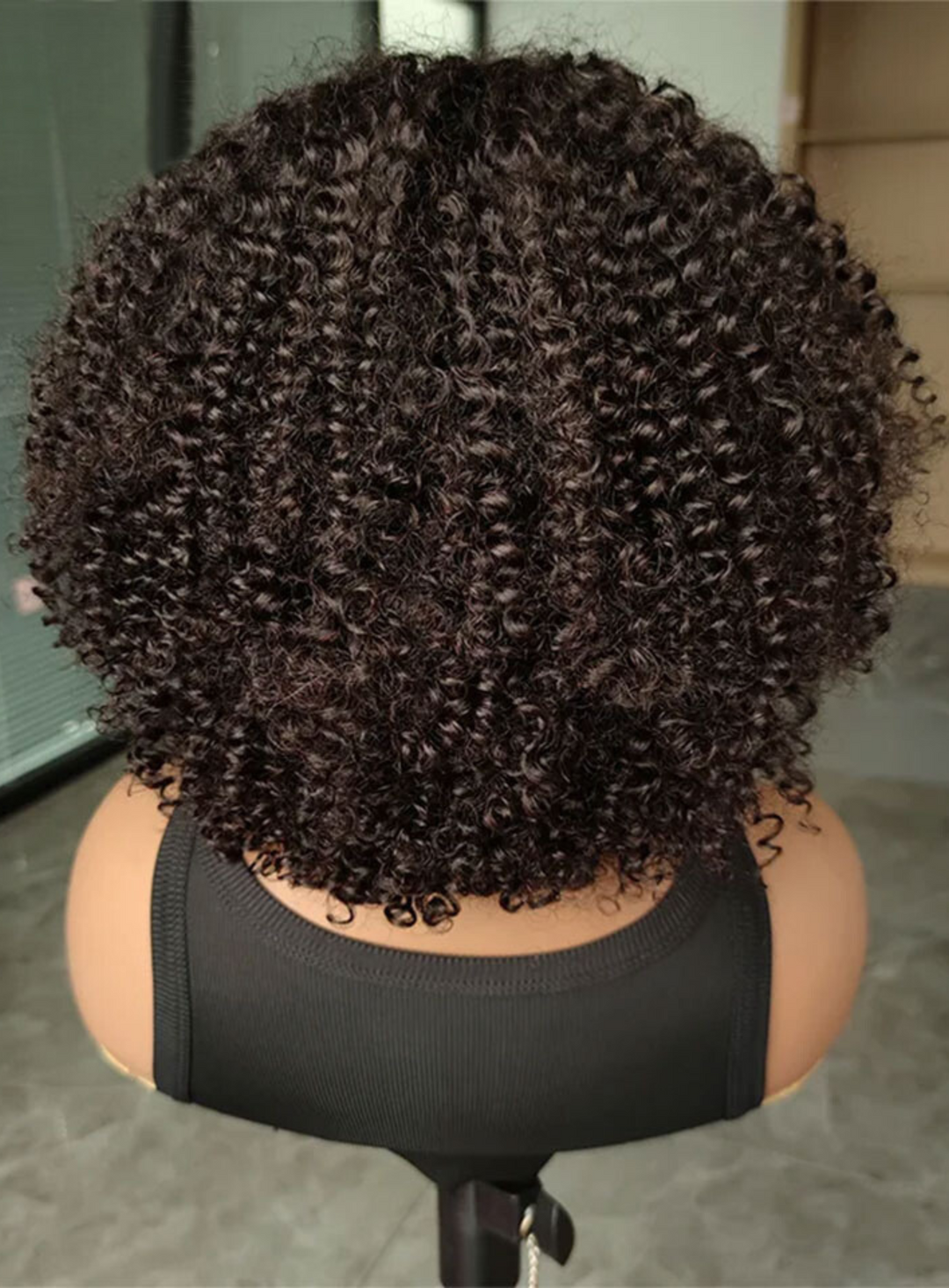 precut and glueless human hair wig