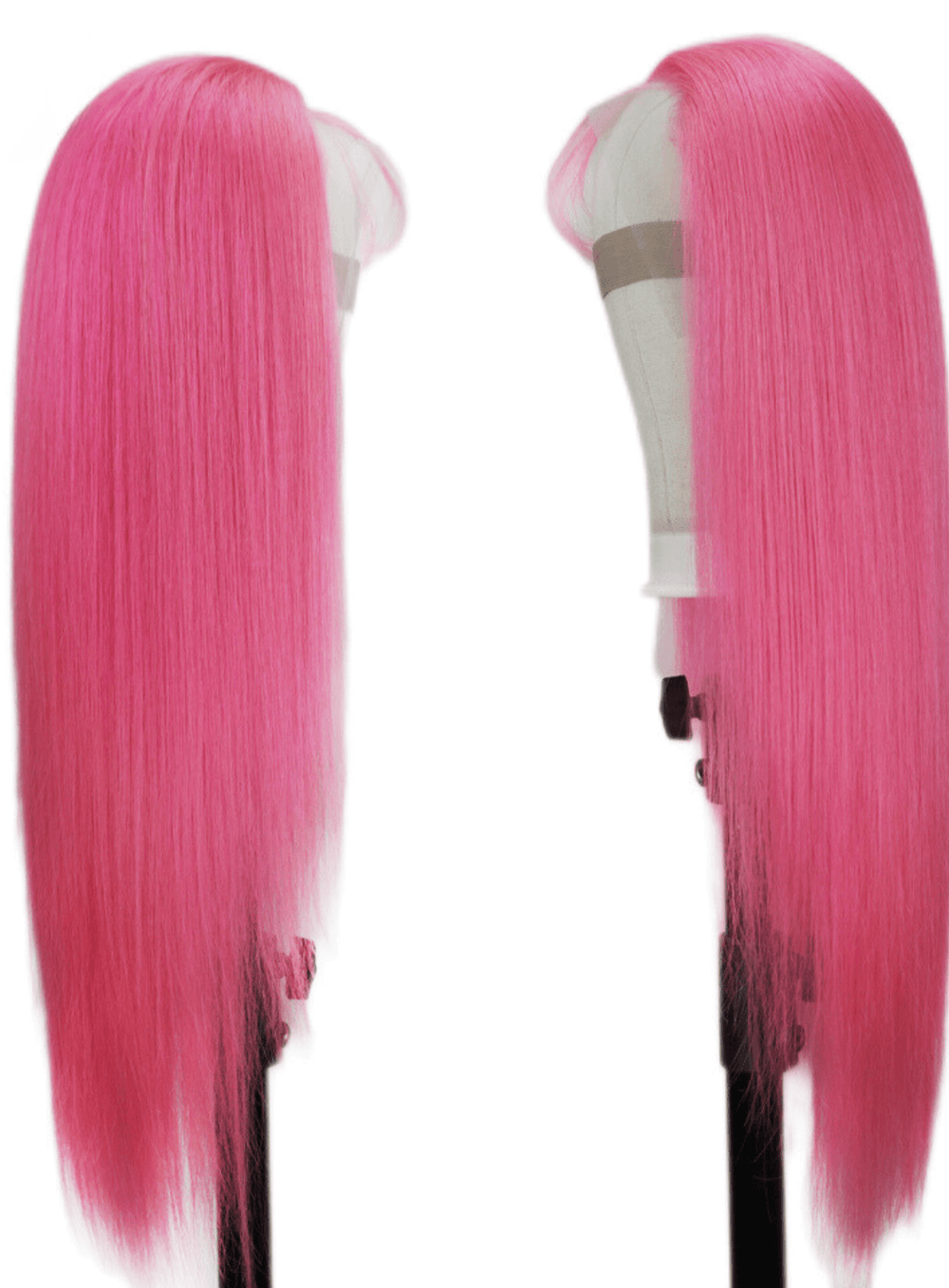 Peach Pink Lace Wig 