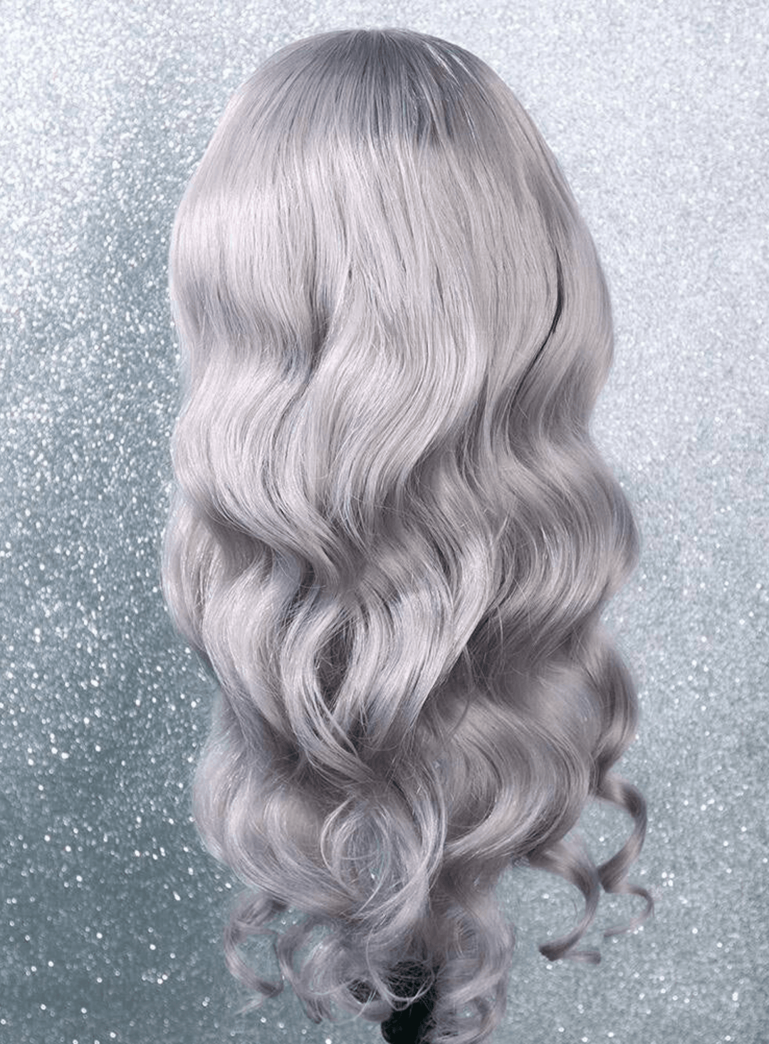 Silver Grey  Lace Wig 