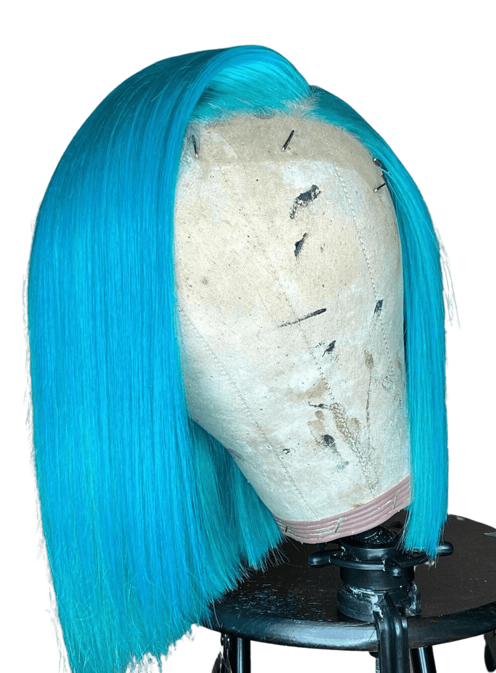 Blue BoB Lace Wig - Lengths By Rihze' Qire