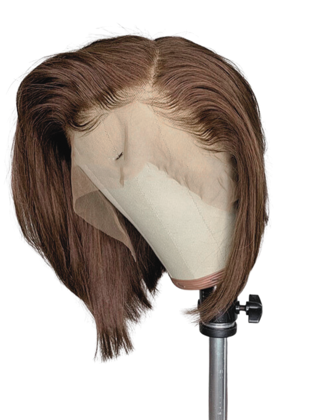 chocolate brown bob wig Straight 