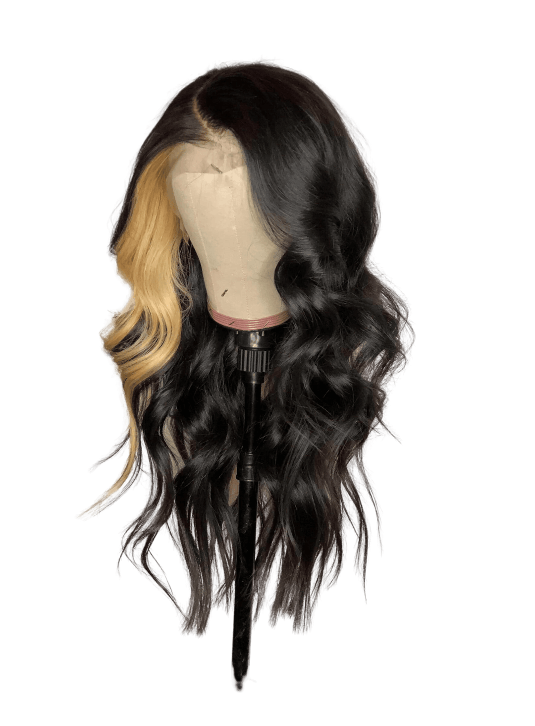 Platinum Blonde Highlight Body Wave Lace Wig 