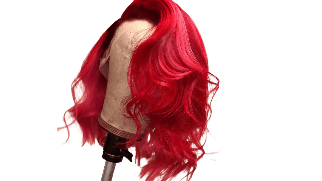 Red Bob Body Wave Wig 