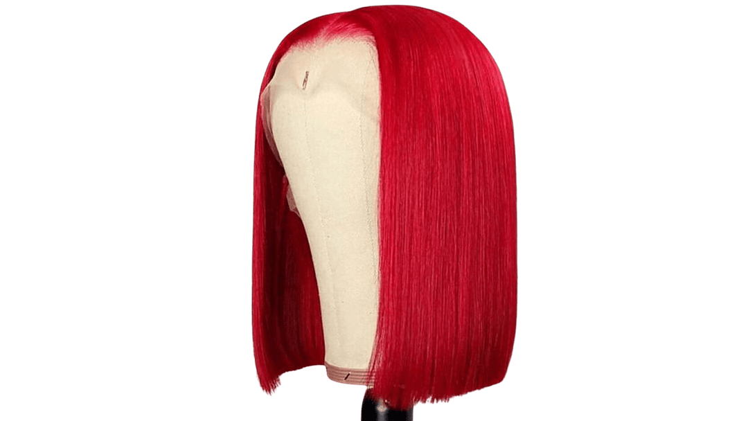 Red Bob Wig Frontal