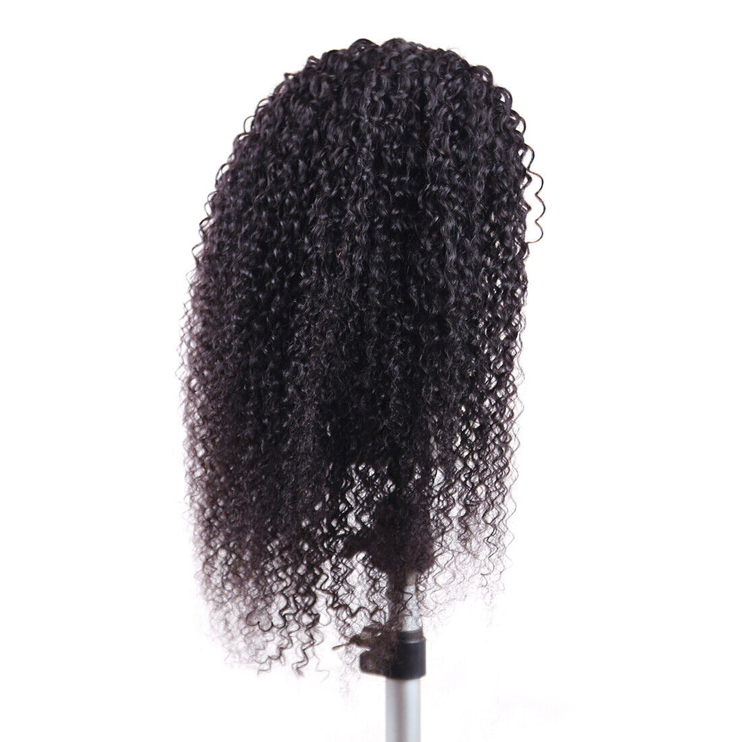 kinky curly headband wig