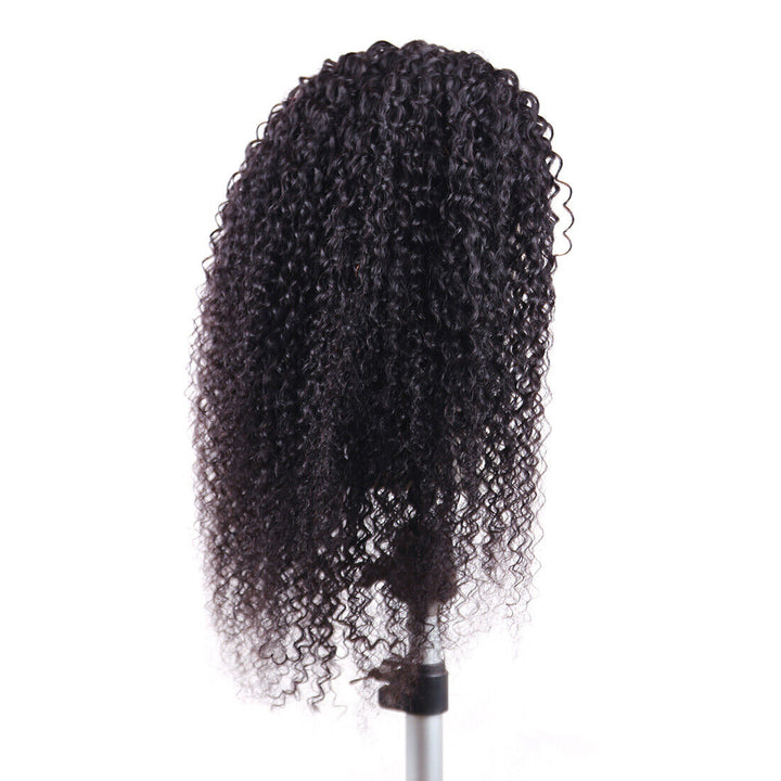 kinky curly headband wig